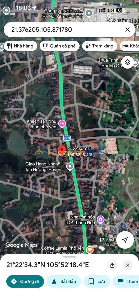 Đất Nền Phổ Yên 106m² - Sổ Hồng Sẵn Sàng - Đầu Tư Sinh Lời