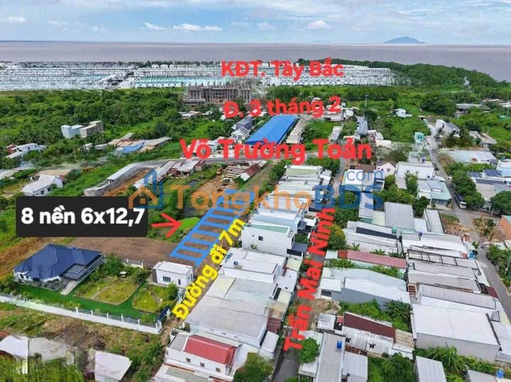 LandProjectSell Kiên Giang Phan Văn Trường 76m² 720 triệu - Sổ đỏ sẵn