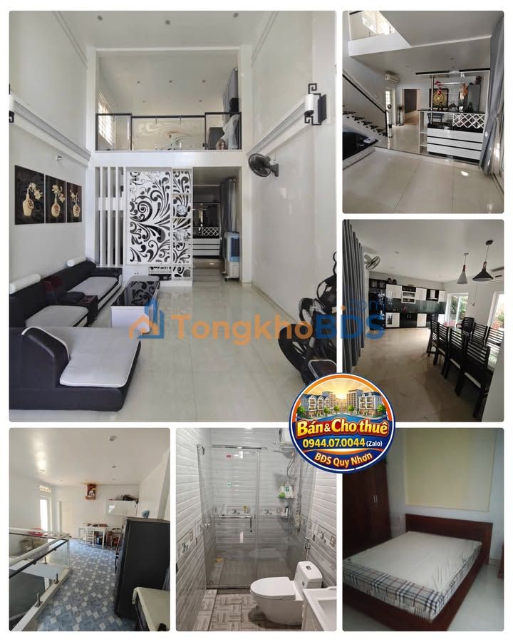 Nhà Nguyên Căn Mặt Tiền Hai Bà Trưng, Quy Nhơn - 100m² Giá 10 Triệu