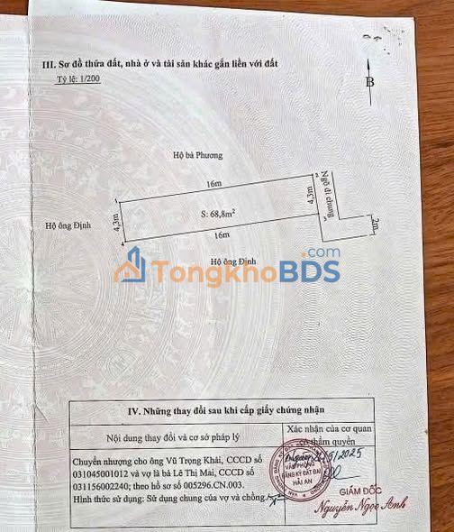 Đất Nền Hạ Đoạn 69m² - Xây Nhà Thoáng Đẹp, Giá Dưới 2 Tỷ