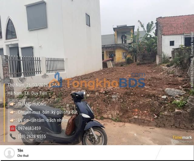 Đất nền Yên Nam, Hà Nam 99m² - Giá tốt đầu tư, ô tô tránh nhau