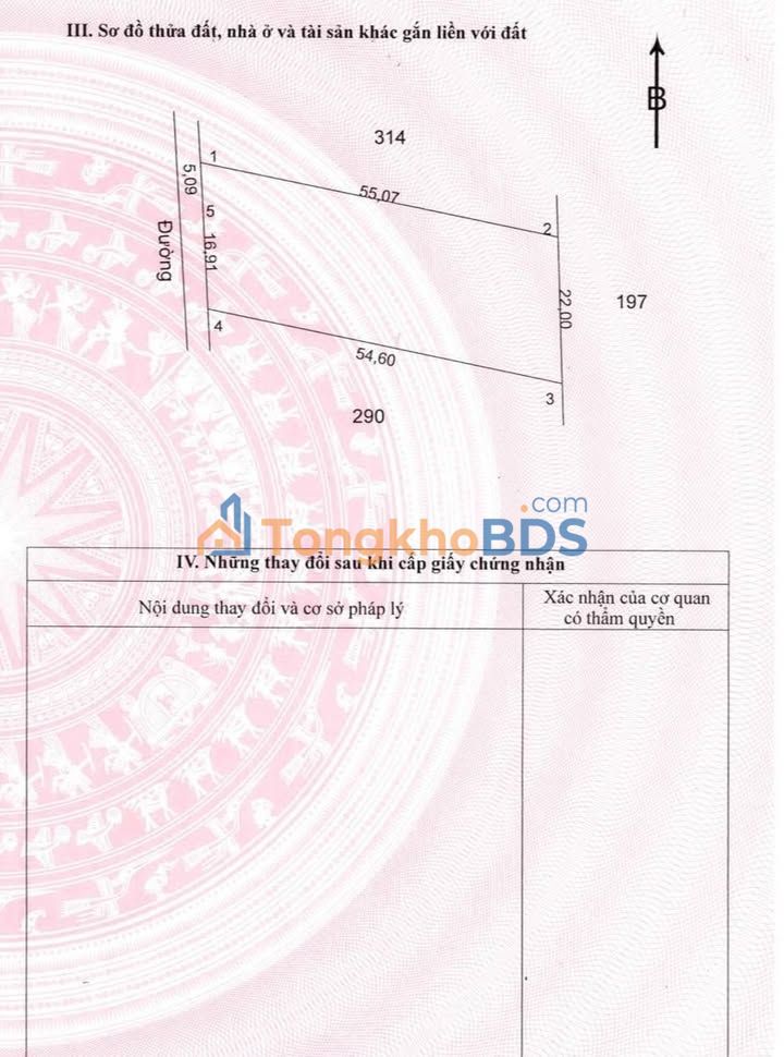 Đất Tam Long Kim Long Củ Chi 1170m² Sổ Hồng - Giá 2.55 Tỷ
