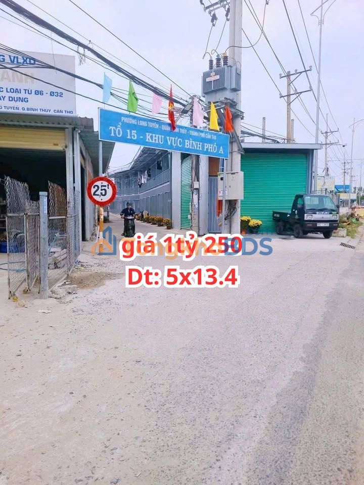 Đất nền Nguyễn Văn Linh 67m2 1,25 tỷ - Hạ tầng hoàn thiện