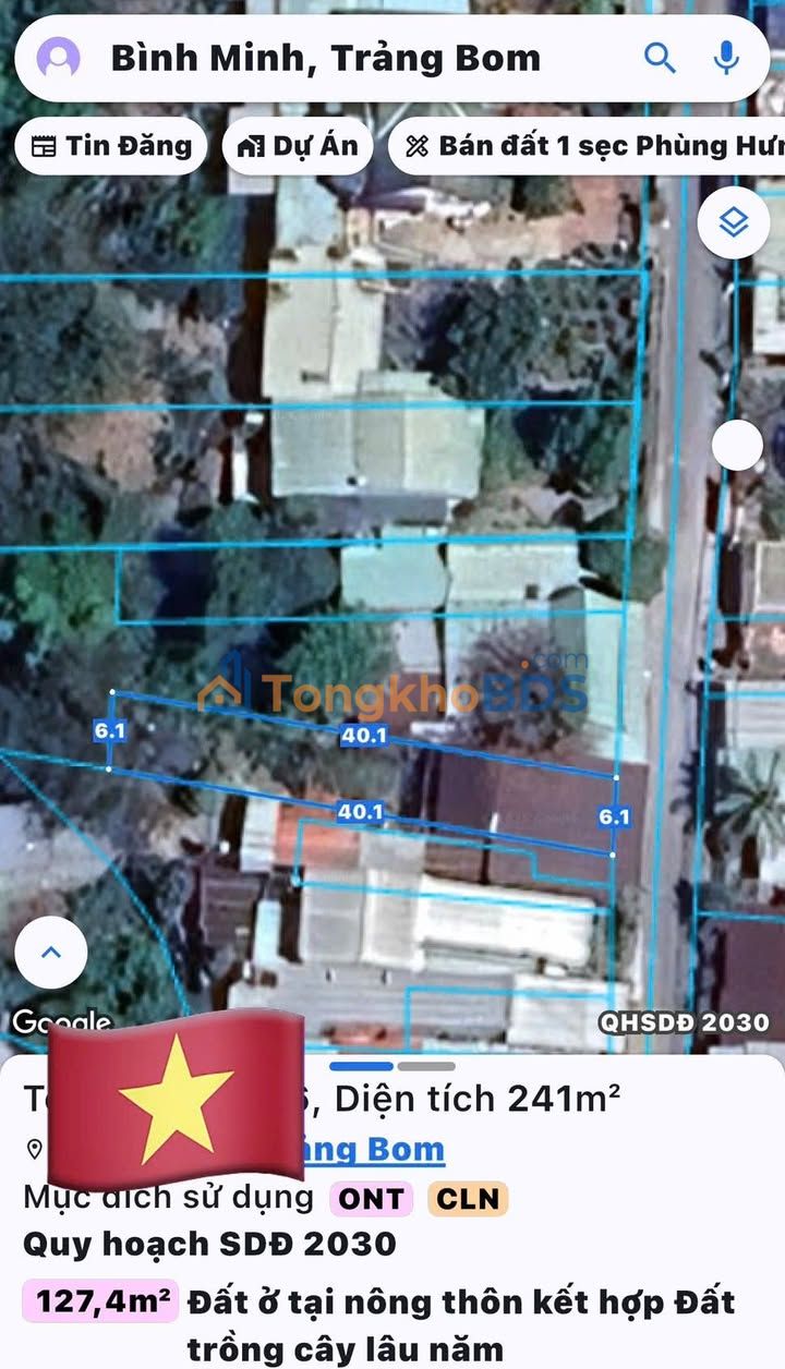 Đất Bình Minh Quảng Tiến 240m² 2.05 tỷ - Sổ đỏ chính chủ