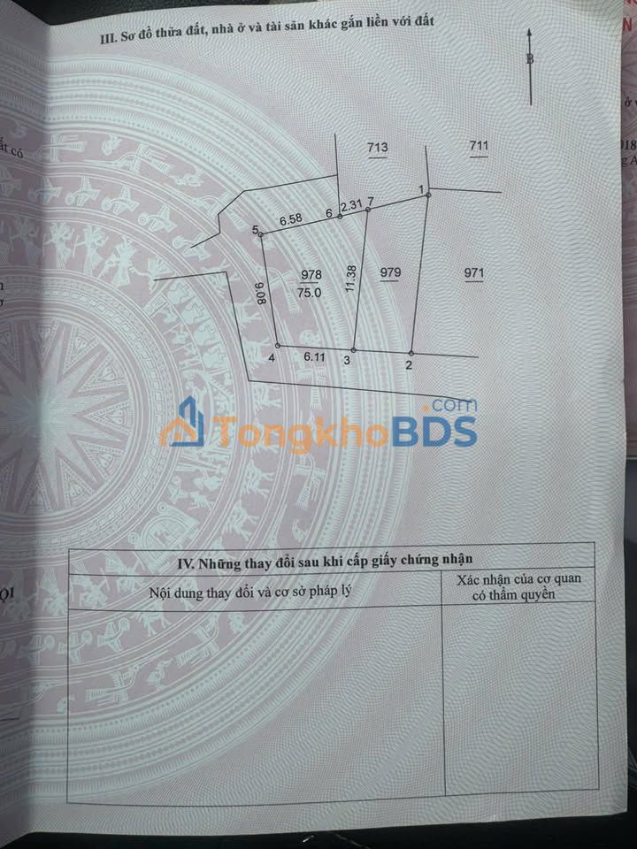 Đất nền QL21B Hà Đông 75m² giá 6 tỷ - Sổ đỏ chính chủ