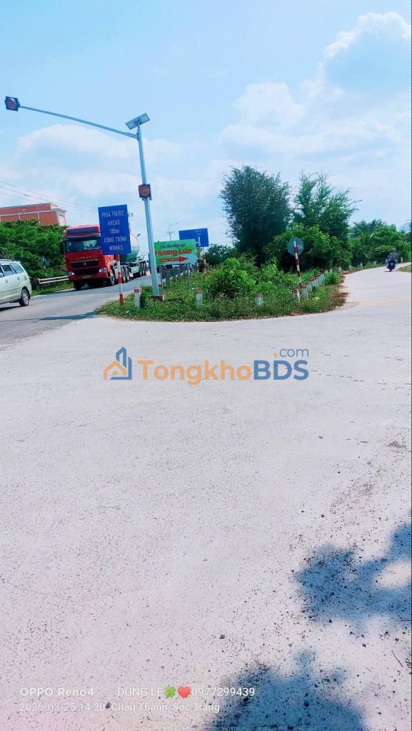 Đất nền An Ninh Sóc Trăng 1.300m² 450tr - Sổ đỏ chính chủ