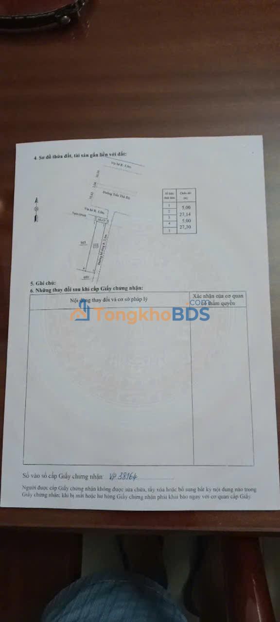Bán đất Mặt tiền Trần Thủ Độ, Đà Nẵng - 136m² giá 4.2 tỷ