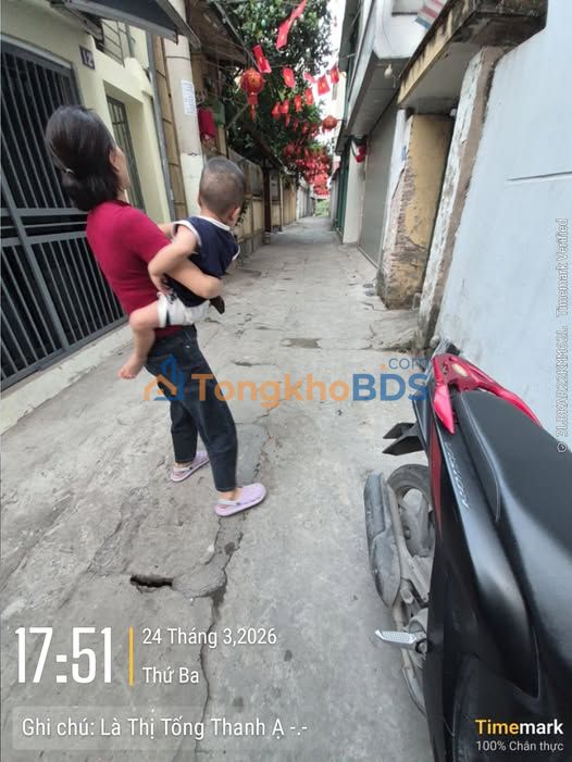 Nhà 35m² Lĩnh Nam, Hoàng Mai - Ô tô đỗ cửa, Tặng phí phá dỡ