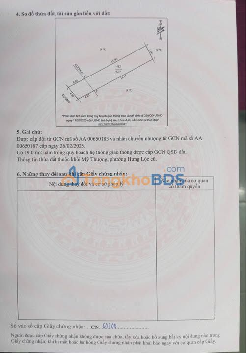 Bán Đất Mặt Tiền Phan Văn Chí, Vinh 92.7m² - Sẵn Sàng Xây Dựng