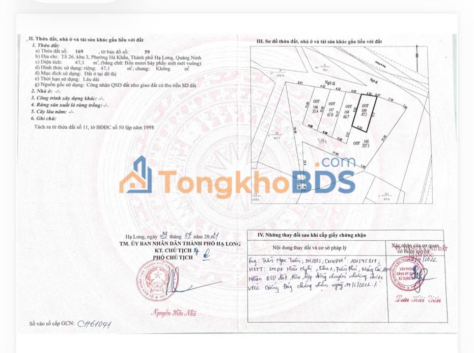 Đất Khu 3 Hà Khẩu Long Biên 80m²/1 tỷ - Pháp lý rõ ràng