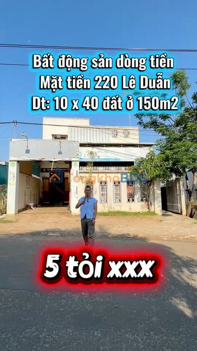 Nhà riêng Lê Duẩn Pleiku 400m² 5 tỷ - Ô tô vào tận nhà