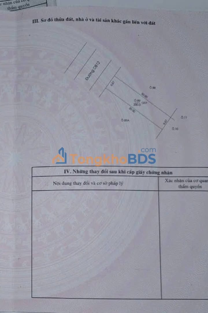 Đất nền Thành phố Mới DB12 200m² - Sổ đỏ chính chủ