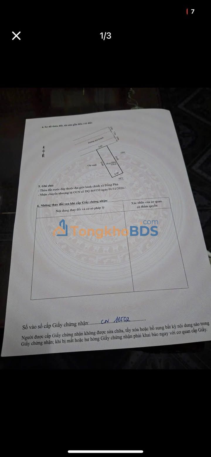 Đất nền Đông Quang Đông Sơn 120m² 1,3 tỷ - Tiềm năng tăng giá