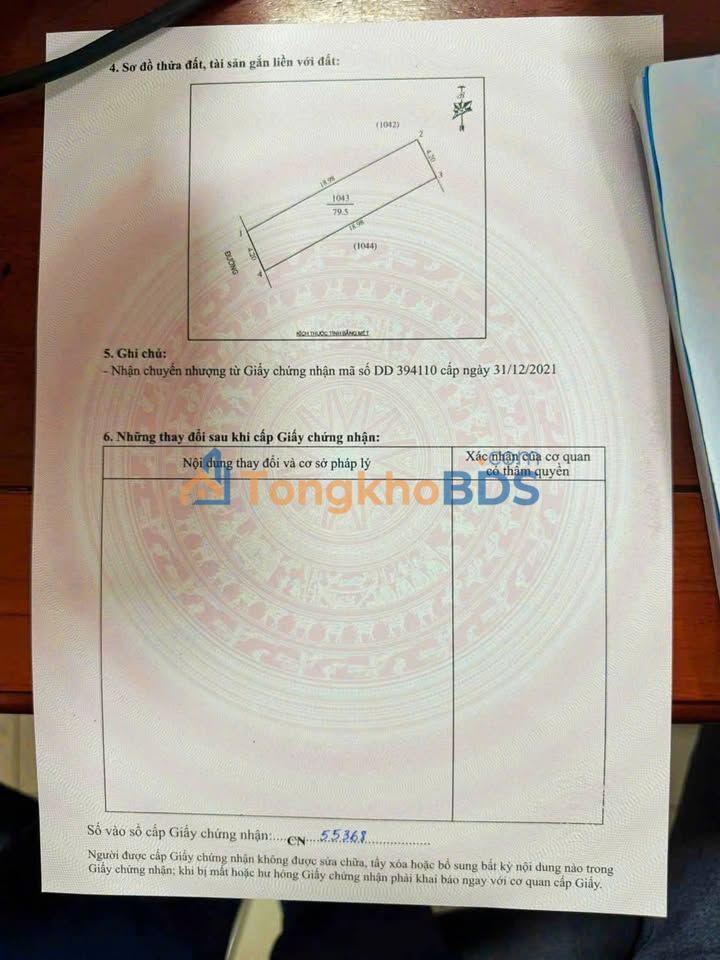 Đất nền Đại lộ 72 Vinh 80m² 3.98 tỷ - Sổ đỏ chính chủ