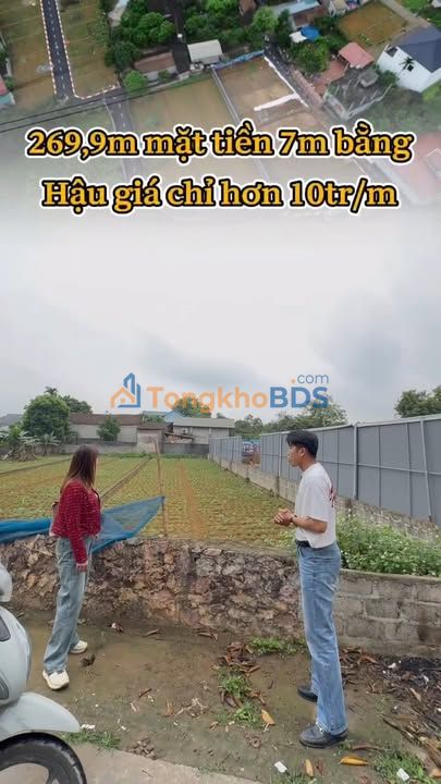 Đất nền QL21A Chương Mỹ 270m² 2.7 tỷ - Sổ đỏ chính chủ