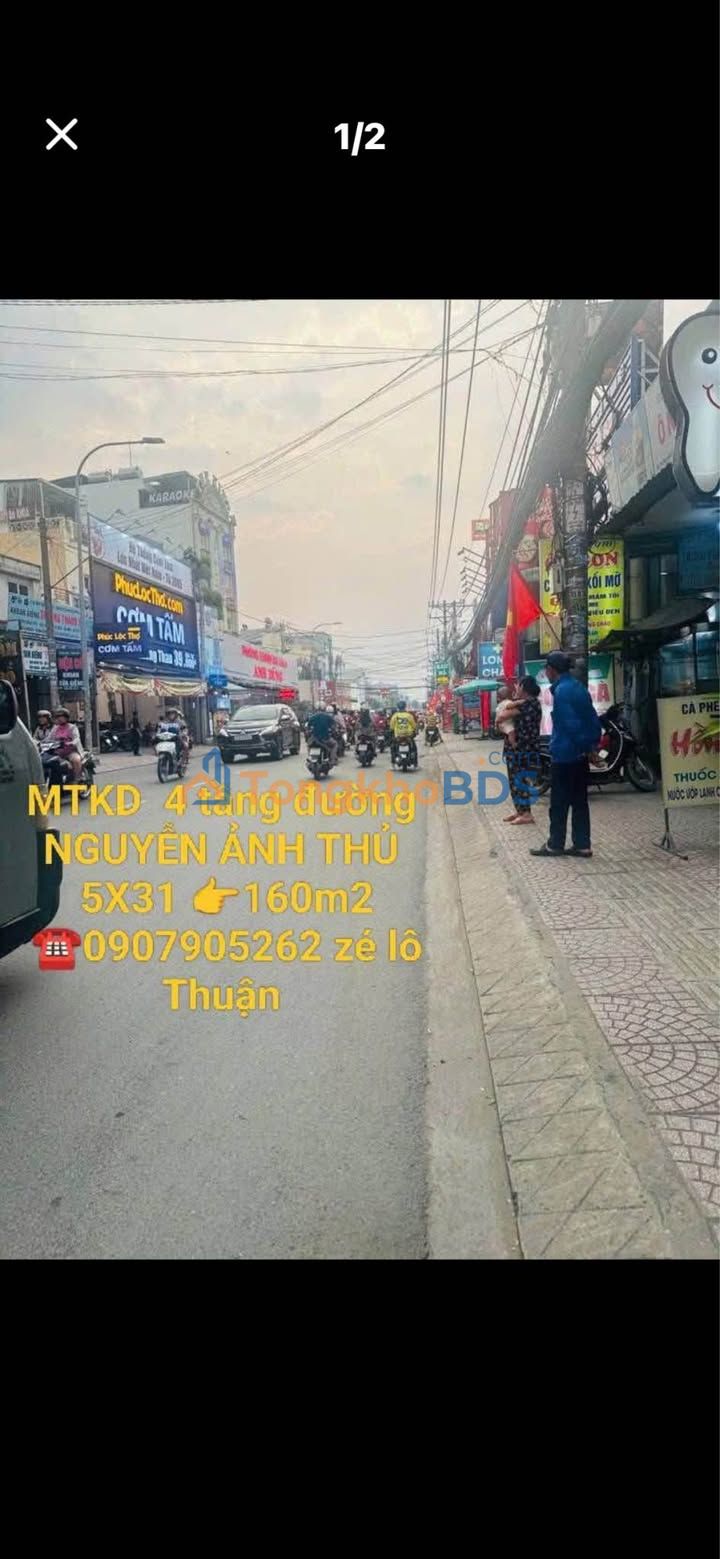 Nhà Mặt Tiền Nguyễn Ảnh Thủ Q12 - Kinh Doanh Đỉnh Cao, Dòng Tiền 80 Triệu/Tháng