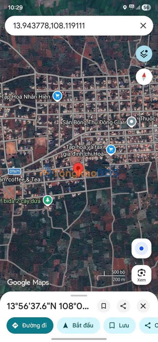 Đất nền Đăk Đoa 210m² giá F0 - Gần Đồi Cỏ Hồng FLC