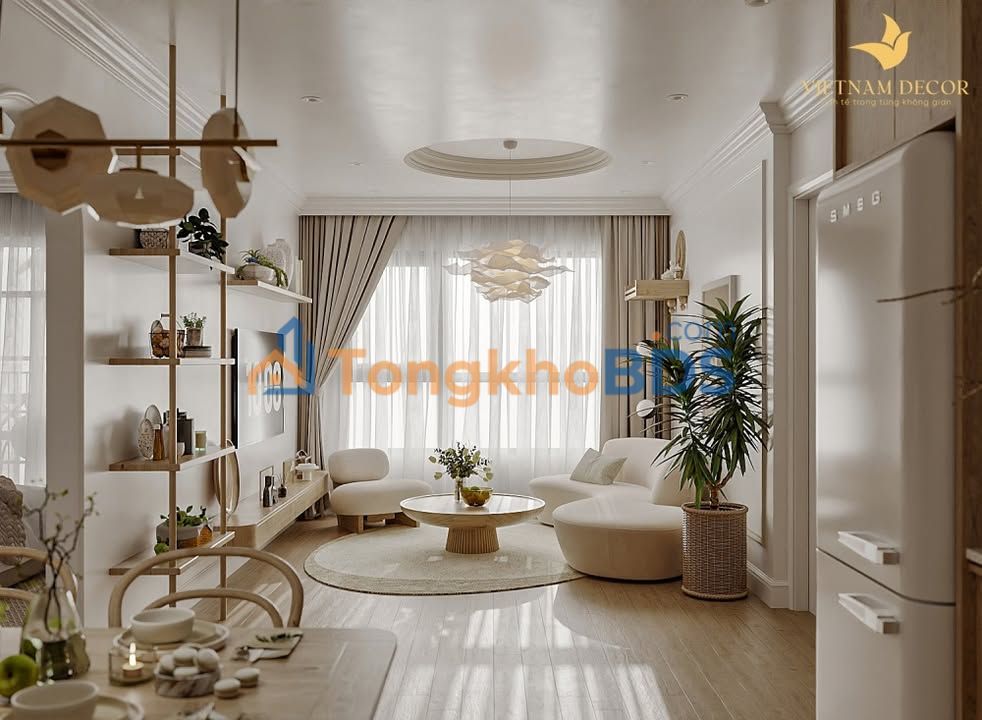 Căn hộ Wisteria Hoài Đức 83m² 8.3 tỷ - View đẹp