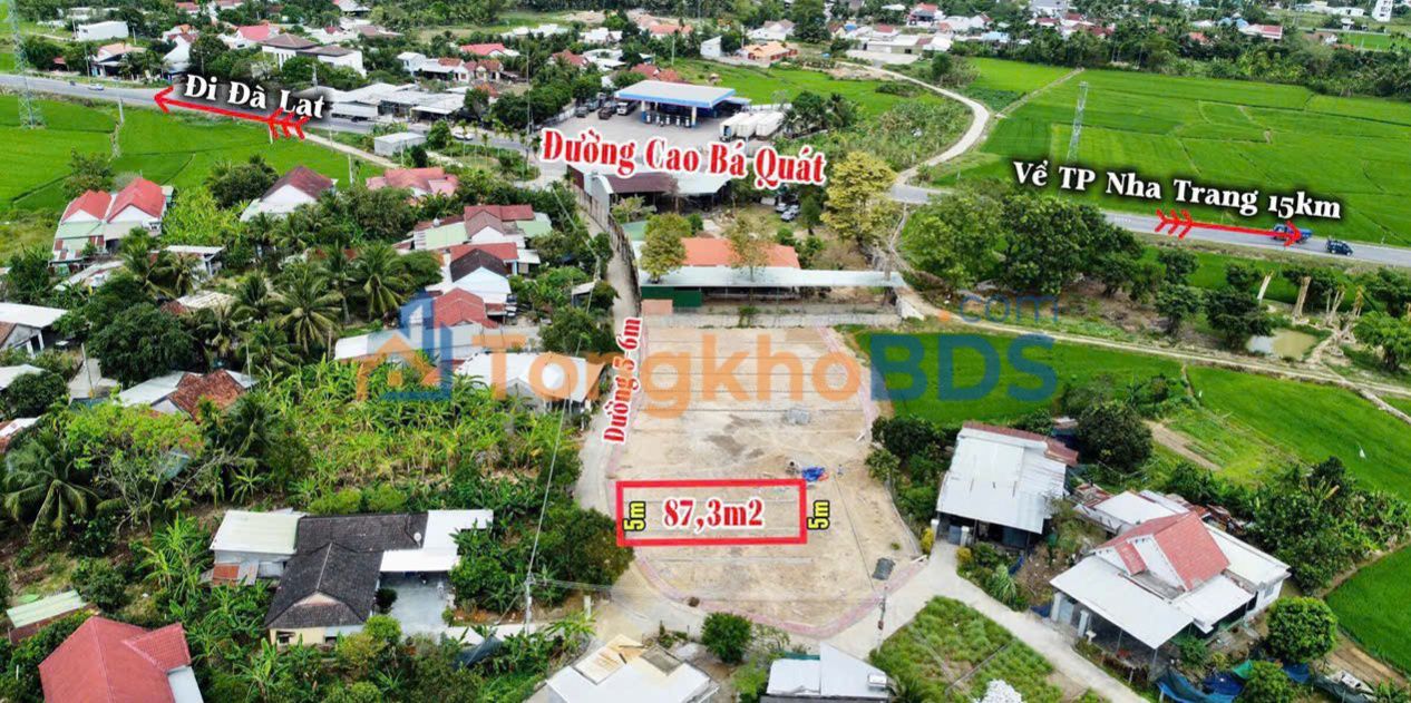 Đất nền Diên Lạc 87m² full thổ - Giá 1.01 tỷ, sẵn sàng xây nhà