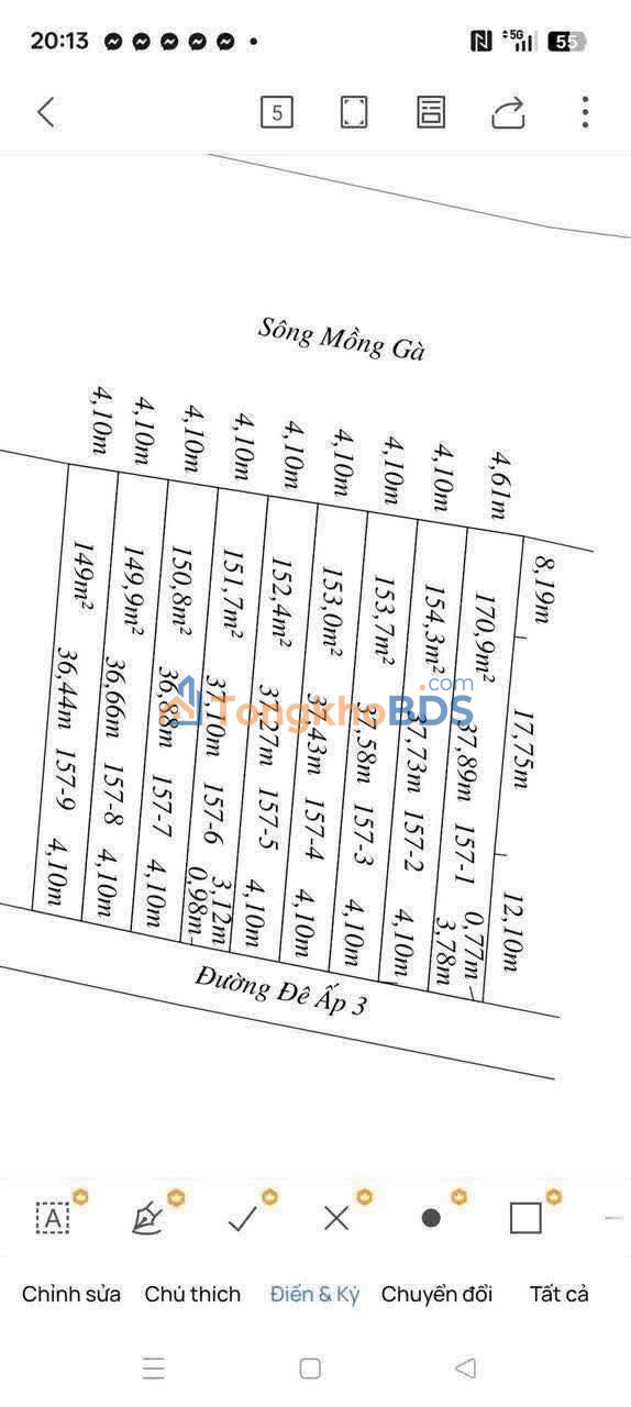 Đất nền Mỹ Lộc Cần Giuộc 160m² giá 1.32 tỷ - Sổ đỏ chính chủ