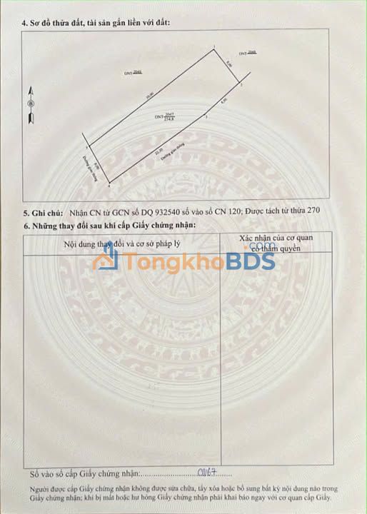 Đất Thọ Bình Triệu Sơn 240m² 1.1 tỷ - Sổ đỏ chính chủ