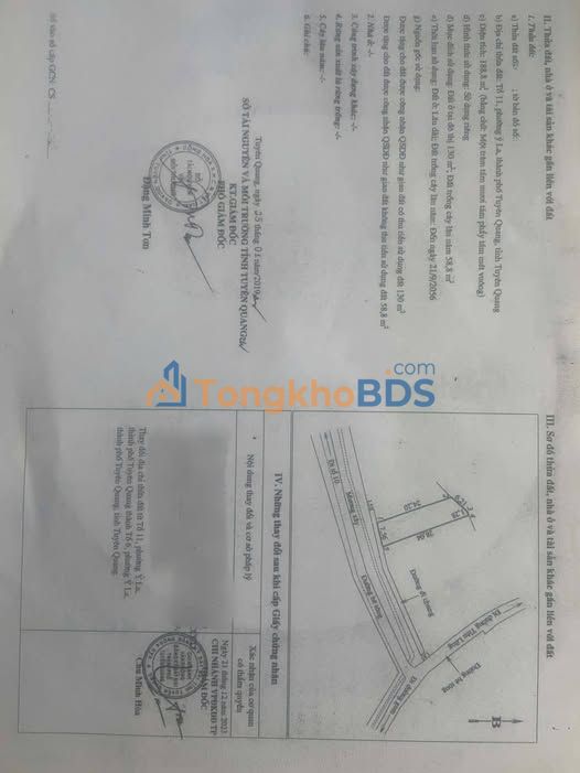 Bán Đất Tuyên Quang 188.8m² Gần KĐT Danko - Giá Tốt