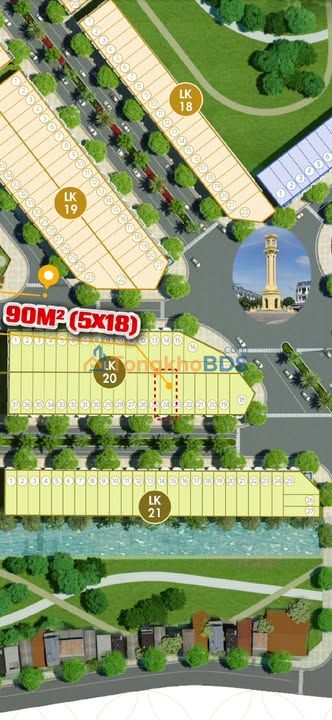 Bán Đất Hưng Định City 90m² - Sổ Hồng Sẵn Sàng - Gần Hồ Thiên Nga