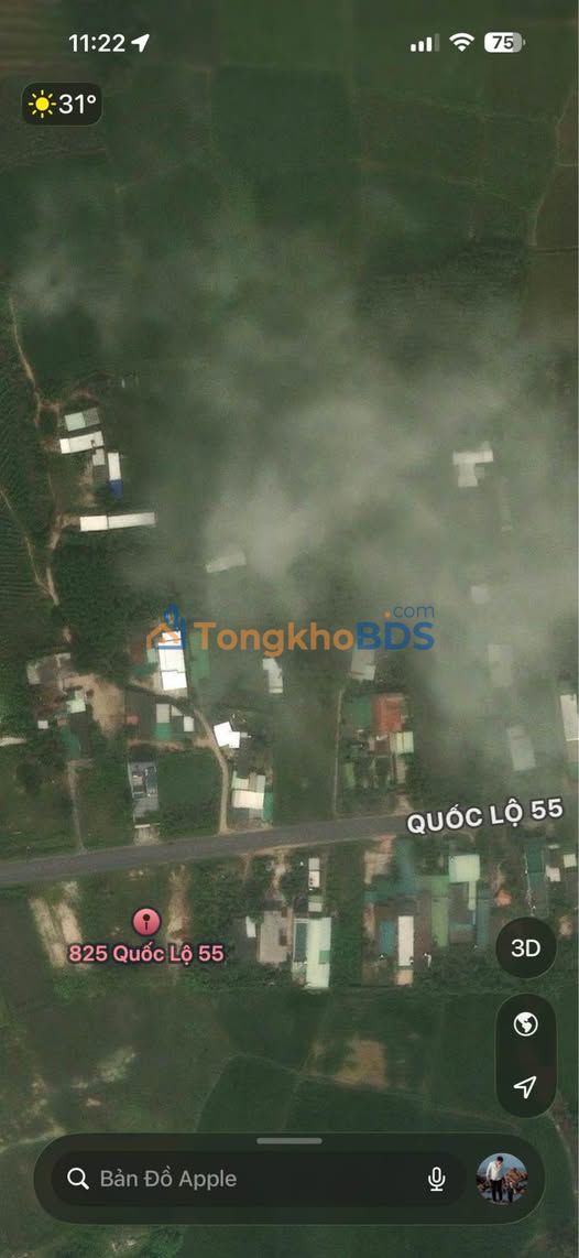 Đất Mặt Tiền Quốc Lộ 55, Hàm Tân - 1000m² Thổ Cư, Giá 8 Tỷ