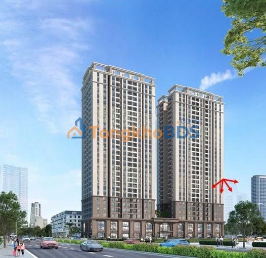 Căn hộ The Charm Hà Đông 78m² - Góc 2PN View Thoáng - Sổ Đỏ Lâu Dài