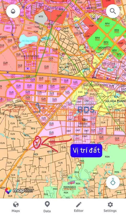 Đất thổ cư 180m² mặt tiền 5m tại Buôn Komleo, Đắk Lắk - Giá 1.09 tỷ