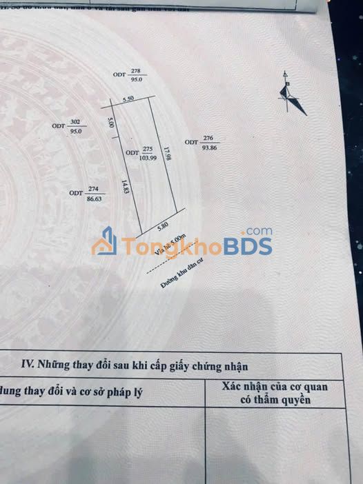 Đất nền Đô thị Việt Hòa 104m² 3.12 tỷ - Sổ đỏ chính chủ