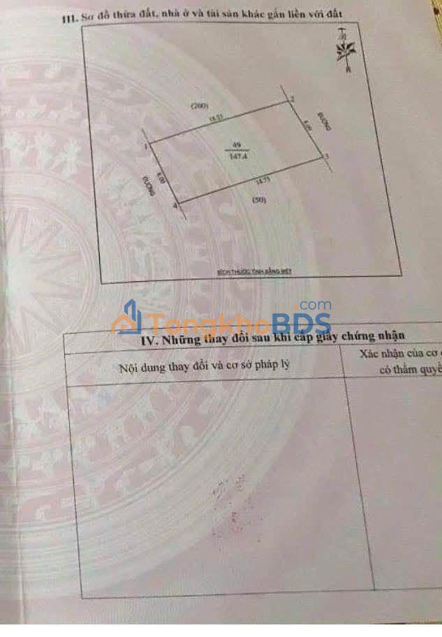 Đất xã Nghi Liên Vinh 147m² 3 tỷ - Sổ đỏ chính chủ