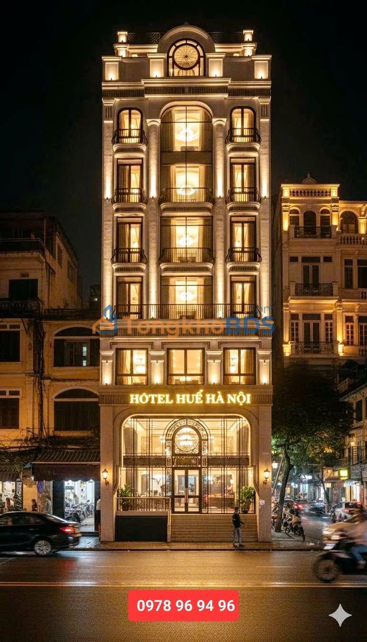 Khách Sạn Mặt Tiền Phố Huế 386m² - Sổ Đỏ Chính Chủ