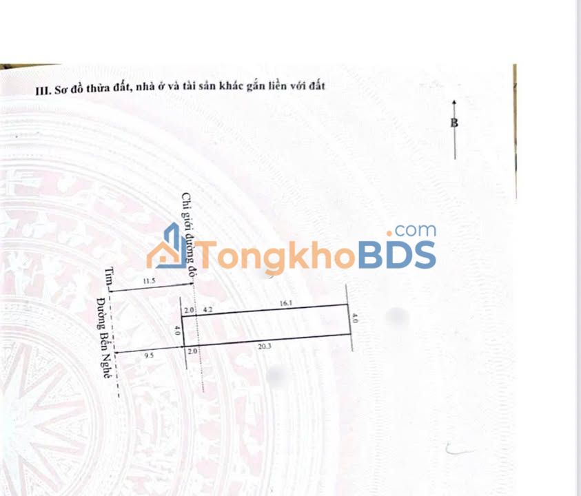 Nhà Mặt Tiền Bến Nghé Huế 90m² - Vuông vắn, Trung tâm, Giá 20 Tỷ