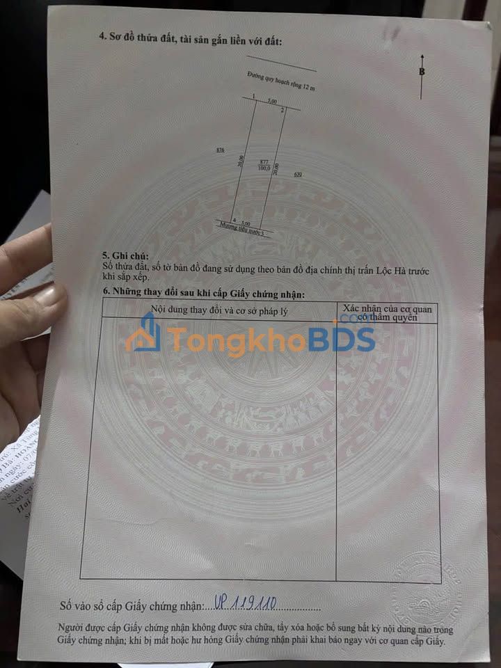 Đất nền Trần Phú Hà Tĩnh 100m² 1.3 tỷ - Tiềm năng tăng giá