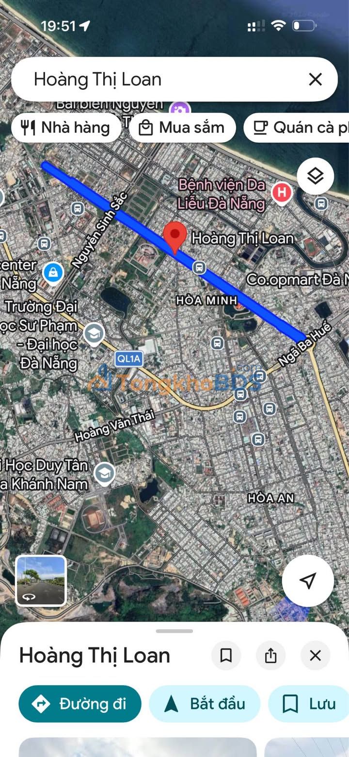 Đất 2mt Hoàng Thị Loan 804m2 34 tỷ - Đường to ô tô