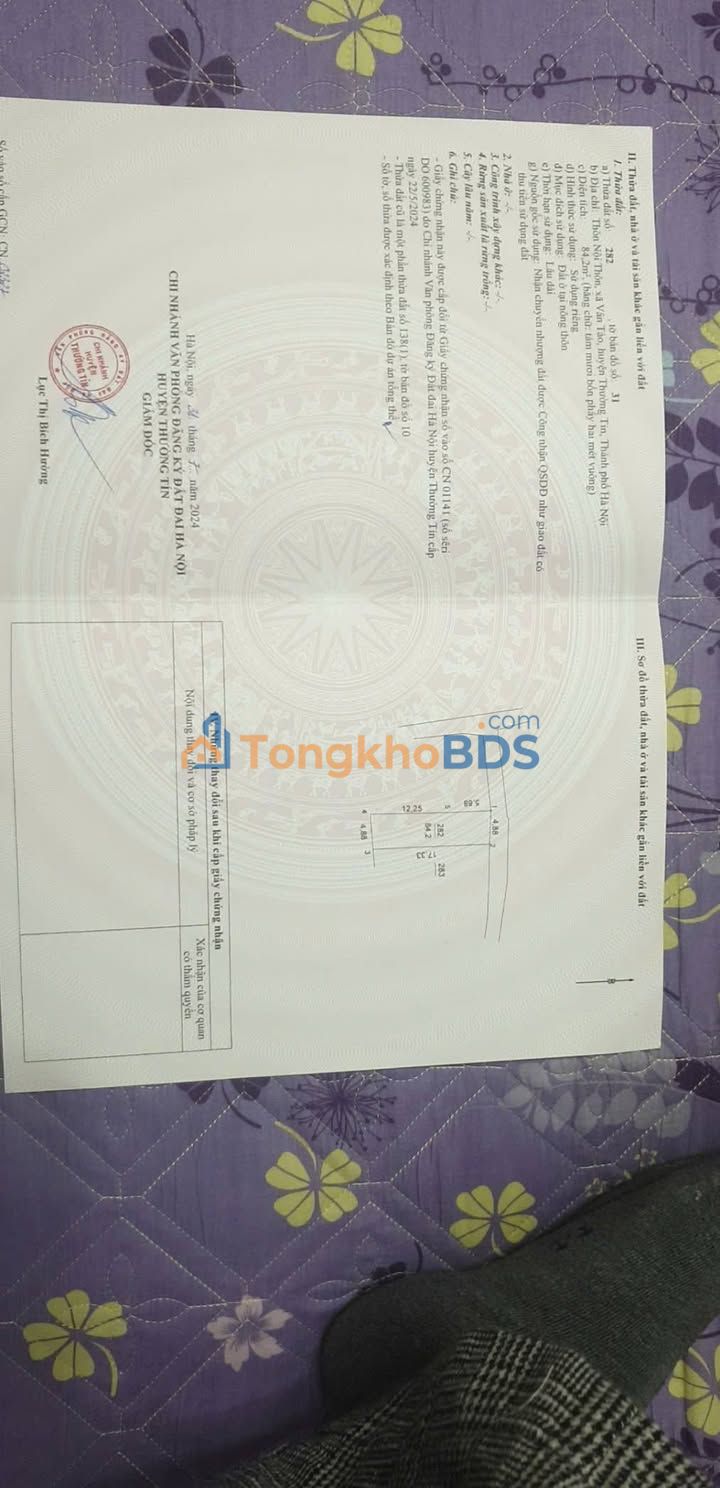 Nhà riêng Thôn Vân Tảo 84m² - Chính chủ bán ngay