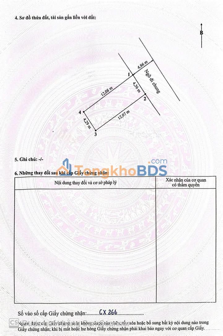 Đất Cát Bi Ngô Gia Tự 52m² 4 tỷ tặng nhà - Đường to ô tô