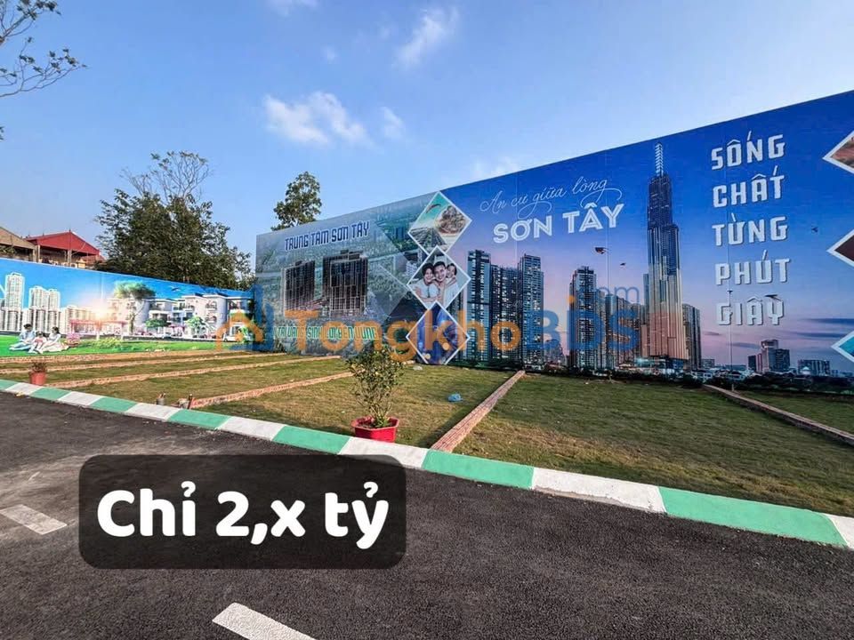 Đất Sơn Tây 50m² - Trung tâm Phường, Sẵn Hạ Tầng, Xây Trọ Khai Thác Ngay