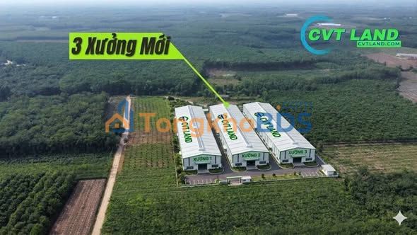 Nhà xưởng Phước Vĩnh An 31.952m² 68 tỷ - Gần KCN