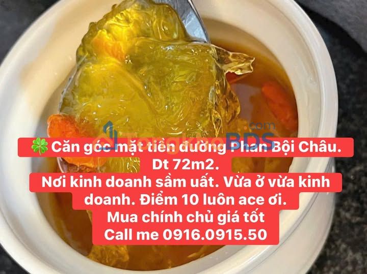 Nhà Mặt Tiền Phan Bội Châu, Quy Nhơn 72m² - Giá Tốt Chính Chủ