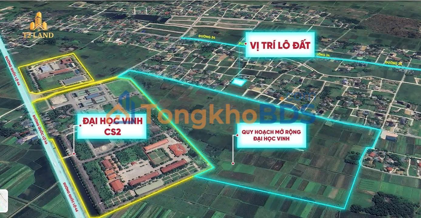 Đất nền Vinh Nghi Phong 81m², đường 72m - Sổ đỏ chính chủ