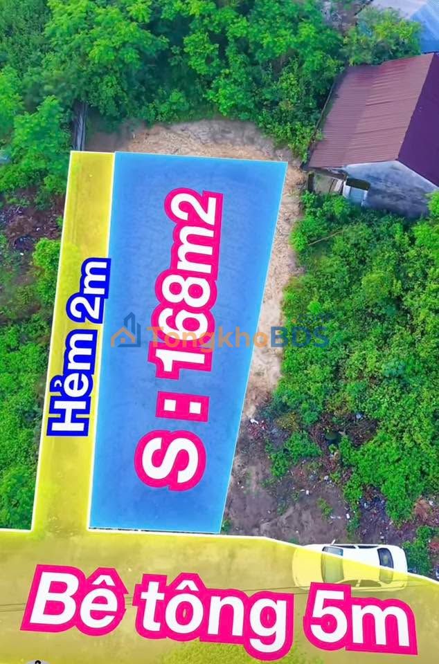 Đất nền Hòa Tiến Hòa Vang 168m² 2.5 tỷ - Sổ đỏ chính chủ