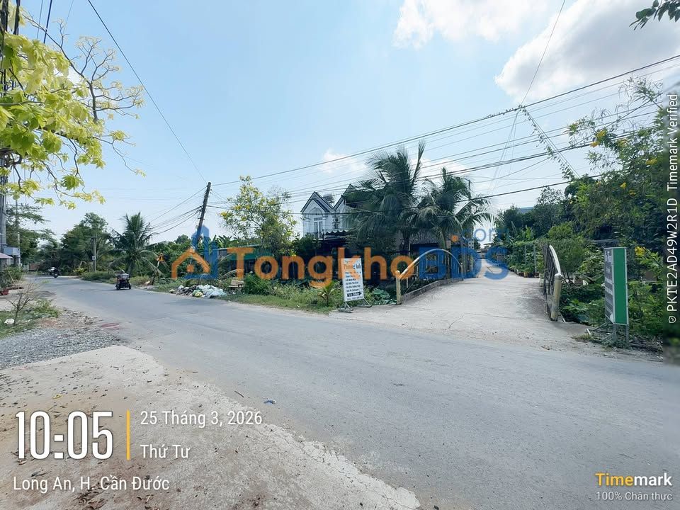 Đất Long Trạch Cần Đước 100m² 1.679 tỷ - Sổ hồng chính chủ