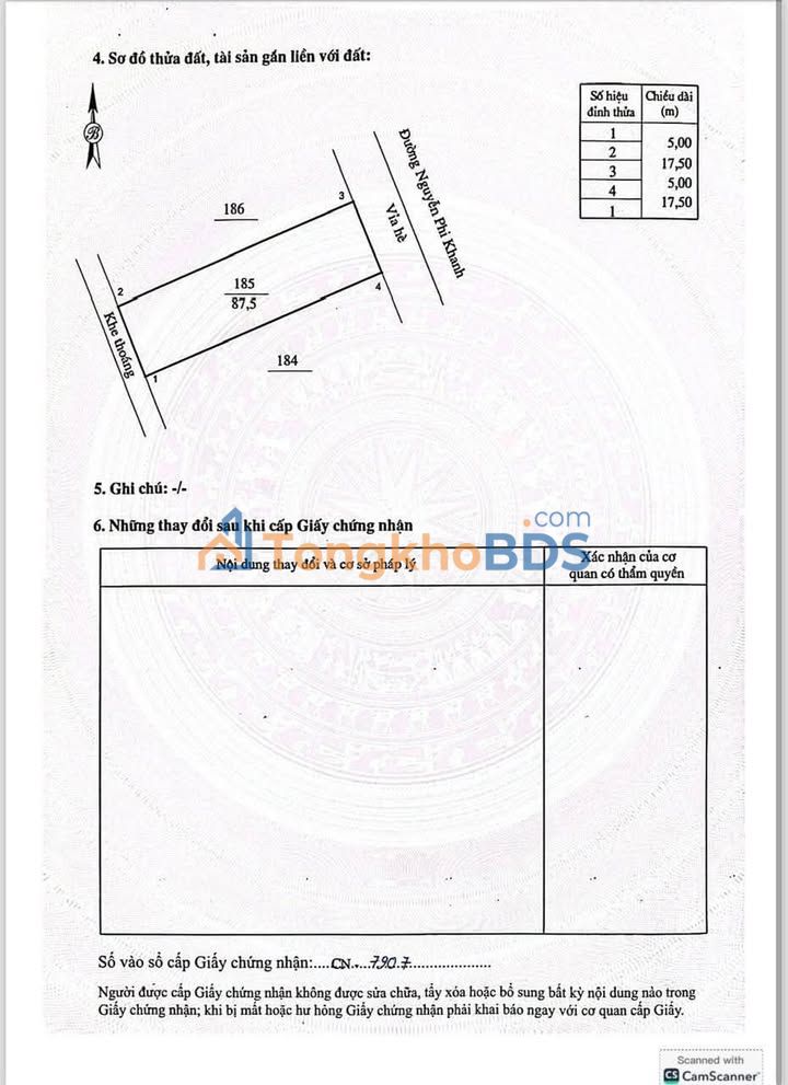 Đất nền Nguyễn Phi Khanh Hoàng Đồng 88m² 3 tỷ - Sổ đỏ
