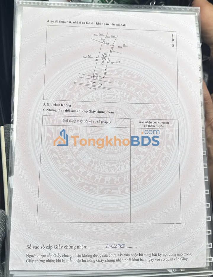 Đất nền Thanh Thủy Phú Thọ 237m² giá thỏa thuận - Sổ đỏ rõ ràng