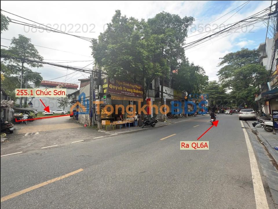 Đất nền Chúc Sơn 255m² giá 20 tỷ - Sổ đỏ chính chủ