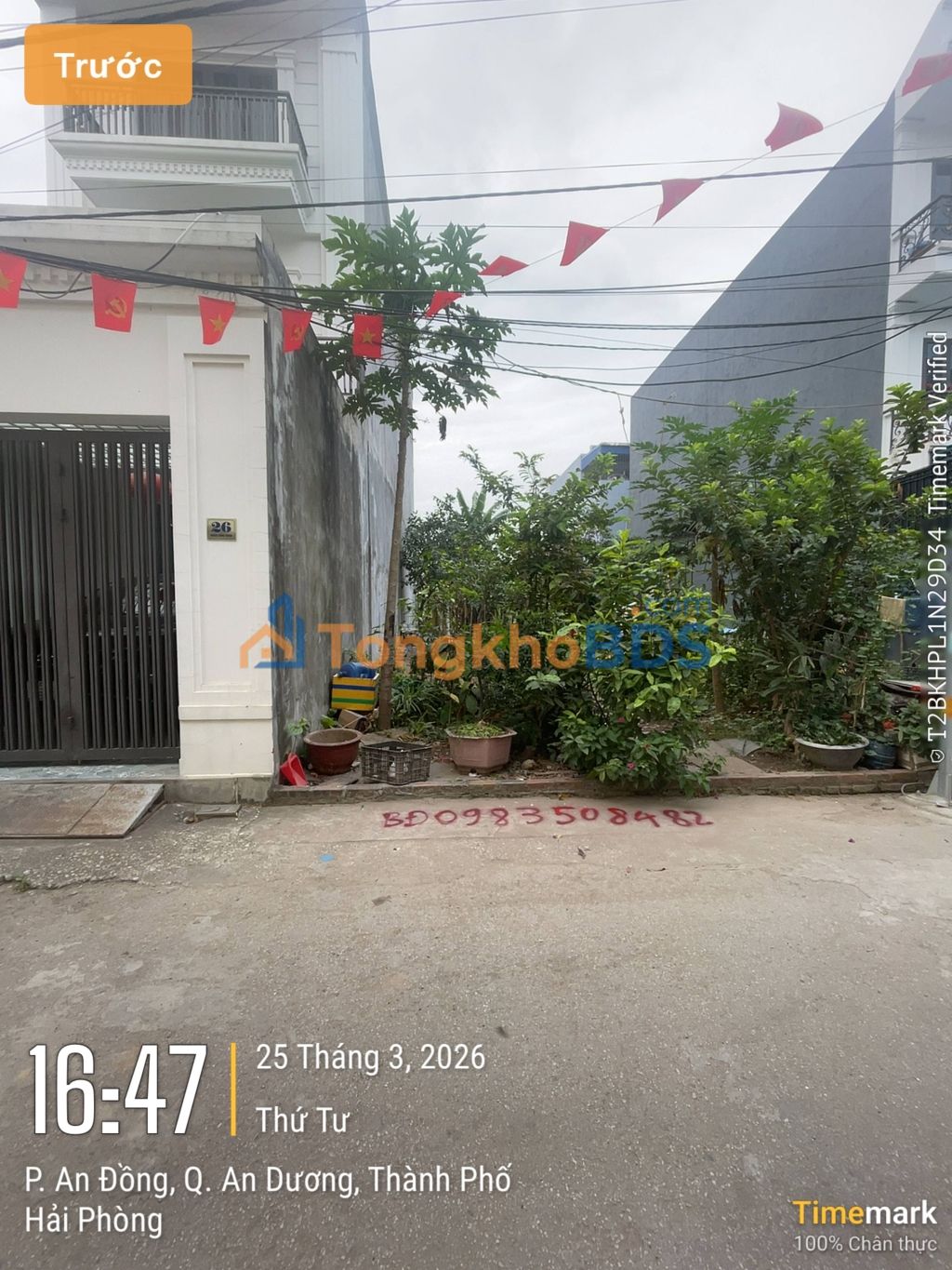 Nhà riêng An Đồng An Dương 100m² 3,3 tỷ - Vị trí đẹp