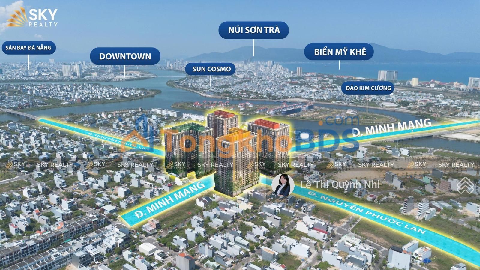 Căn hộ Fours Tower Hòa Xuân 65m² 3.9 tỷ - View đẹp