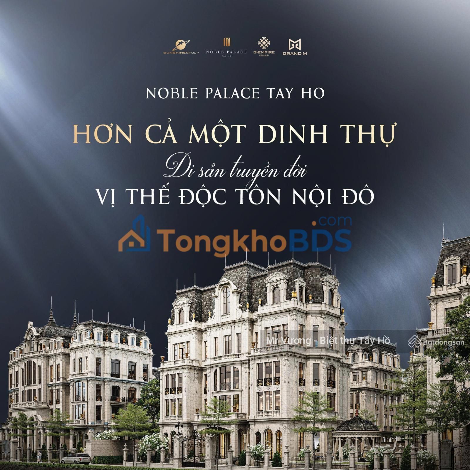 Nhà riêng Ciputra Tây Hồ 120m² 76 tỷ - Chính chủ bán